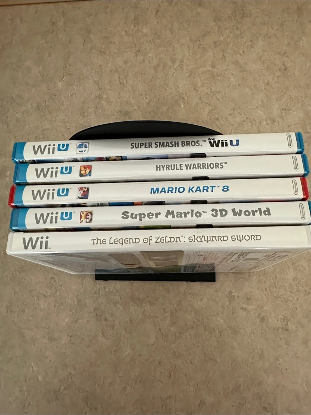 Lot of 5 Wii Empty Cases- No Games